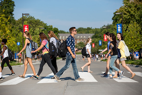 Lawrence Campus, Jayhawk Boulevard