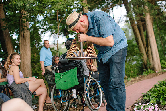 Musical Performance at Audio-Reader Sensory Garden: 2017