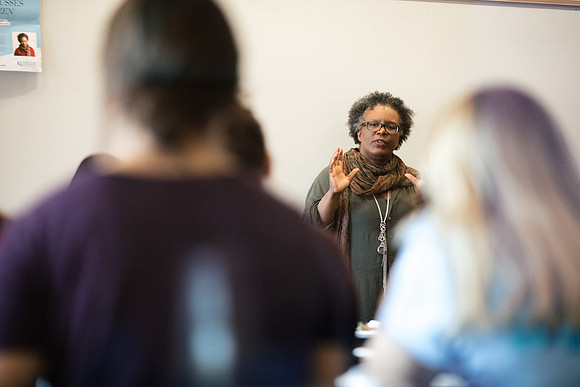 Claudia Rankine at the Multicultural Resource Center: 2017